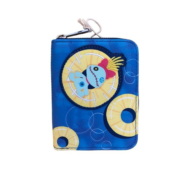 Loungefly Disney Stitch Pineapple Floaty Backpack and Wallet - Picture 6 of 11